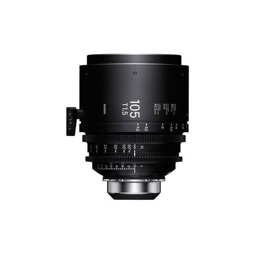  Adorama Sigma 105mm T1.5 FF Hi-Speed Art Prime Lens, iTechnology, PL Mount, Metric 25M974