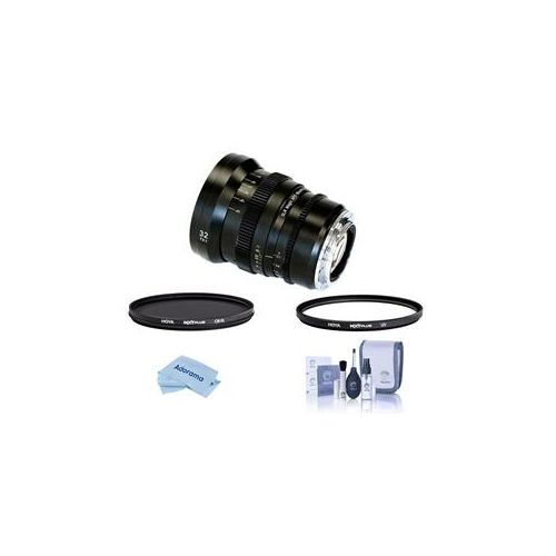  Adorama SLR Magic APO25EF APO MicroPrime Cine 32mm T2.1 Lens for Canon EF W/Hoya Filters SLRMP32APOEF F