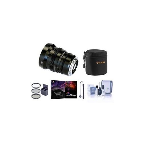  Adorama SLR Magic APO25EF APO MicroPrime Cine 25mm T2.1 Lens for Canon EF W/Free ACC KIT SLRMP25APOEF A