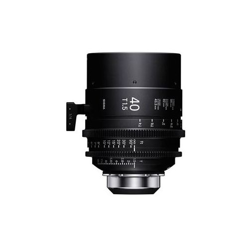  Adorama Sigma 40mm T1.5 FF Hi-Speed Art Prime Lens, iTechnology, PL Mount, Metric 33M974