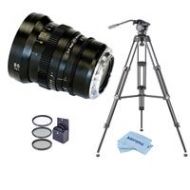 Adorama SLR Magic APO85EF APO MicroPrime Cine 85mm T2.1 Lens for Canon EF - W/Tripod Kit SLRMP85APOEF T