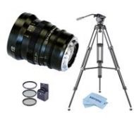 Adorama SLR Magic APO50EF APO MicroPrime Cine 50mm T2.1 Lens for Canon EF W/Tripod Kit SLRMP50APOEF T