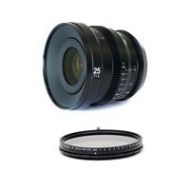 Adorama SLR Magic MicroPrime Cine 25mm T1.5 for Micro 4/3rd W/SLRM 82mm MK II ND Filter SLR-MP25MFT F