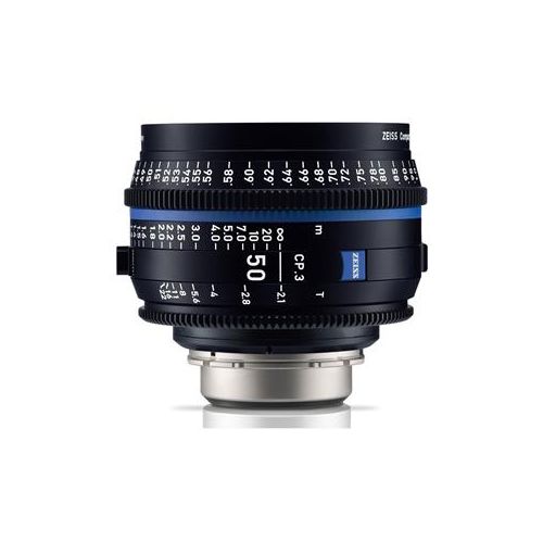  Adorama Zeiss 50mm T2.1 CP.3 Compact Prime Cine Lens (Metric) with PL Bayonet Mount 2177-312