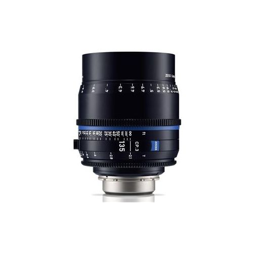  Adorama Zeiss 135mm T2.1 CP.3 Compact Prime Cine Lens (Metric) CF PL Bayonet Mount 2184-933