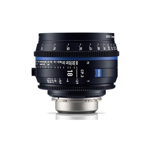  Adorama Zeiss 18mm T2.9 CP.3 Compact Prime Cine Lens (Metric) Canon EF EOS Mount 2186-835