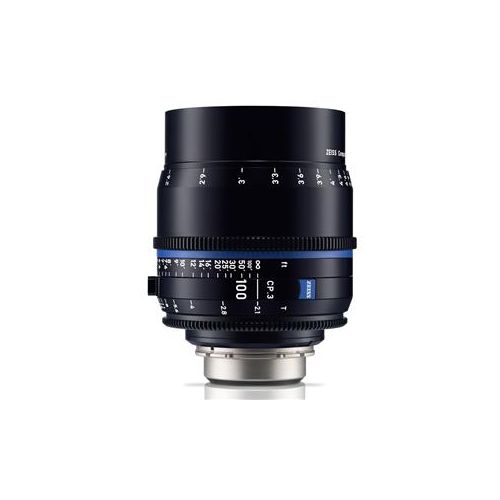  Adorama Zeiss 100mm T2.1 CP.3 Compact Prime Cine Lens (Feet) CF Nikon F Mount 2185-163