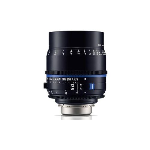  Adorama Zeiss 135mm T2.1 CP.3 Compact Prime Cine Lens (Metric) CF Canon EF EOS Mount 2184-934