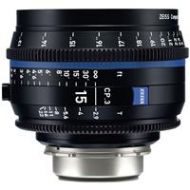 Adorama Zeiss 15mm T2.9 CP.3 Compact Prime Cine Lens (Metric) with PL Bayonet Mount 2189-437