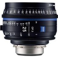 Adorama Zeiss 25mm T2.1 CP.3 Compact Prime Cine Lens (Feet) with Nikon F Mount 2181-405