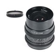 Adorama SLR Magic Bundle 25mm 1.4 Hyperprime FF Cine Lens:Sony E Mt + Variable ND Filter SLR-2514F+52VNDL