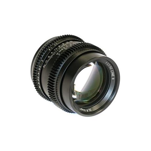  Adorama SLR Magic CINE II 50mm f/1.1 Lens for Sony E Mount SLR-5011FE(II)
