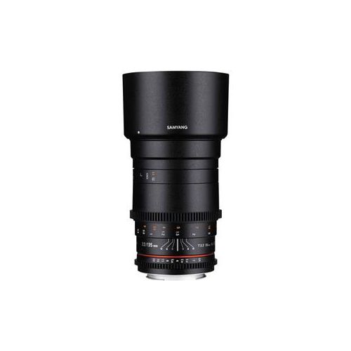  Adorama Samyang 135mm T2.2 Cine DS Ultra Multi Coated Lens for Sony E Mount Cameras SYDS135M-NEX