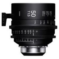 Adorama Sigma 50mm T1.5 FF High Speed Art Prime Lens, iTechnology, PL Mount, Feet 311974