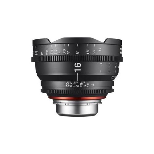  Adorama Rokinon XEEN 16mm T2.6 Pro Cine Lens for Sony E Mount XN16-NEX