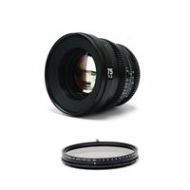 Adorama SLR Magic MicroPrime Cine 75mm T1.5 for Sony E Mount W/SLR 82mm MK II ND Filter SLR-MP75E A