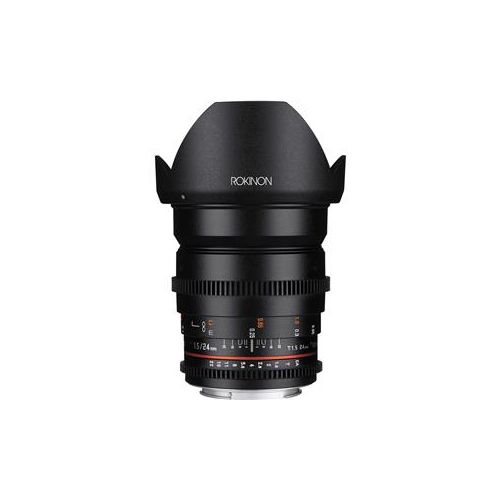  Rokinon 24mm T1.5 Cine DS Lens for Nikon F Mount DS24M-N - Adorama