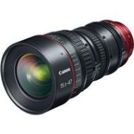 Adorama Canon CN-E 15.5-47mm T2.8 L S Wide-Angle Cinema Zoom Lens with EF Mount 7622B002