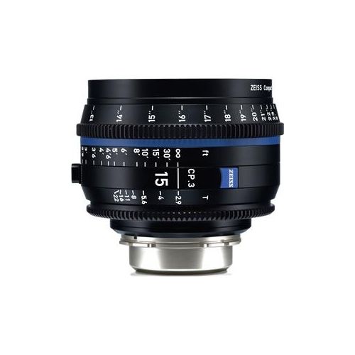  Adorama Zeiss 15mm T2.9 CP.3 Compact Prime Cine Lens (Feet) Canon EF EOS Mount 2189-453