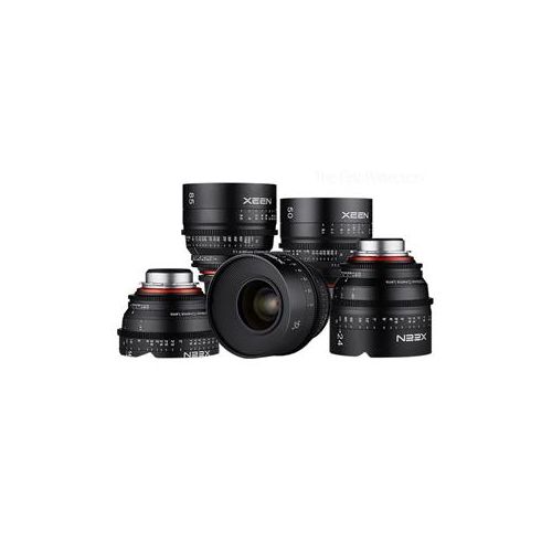  Adorama Rokinon Xeen Cine Lens f/Sony E14mm T3.1/24mm T1.5/35mm T1.5/50mm T1.5/85mm 1.5 XN14-M 5 NEX