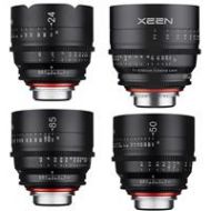 Adorama Rokinon Xeen Cine Lens Kit For Sony E/EF 24mm T1.5/35 T1.5/50mm T1.5/85mm T1.5 RKXBSNEX
