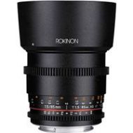 Adorama Rokinon 85mm T1.5 Cine DS Aspherical Lens for Nikon F Mount DS85M-N