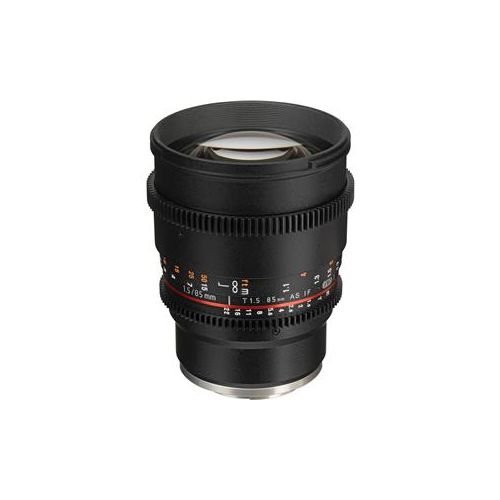  Adorama Samyang 85mm T1.5 Cine DS Aspherical Lens for Sony E Mount SYDS85M-NEX