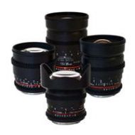 Adorama Rokinon 4 Cine Lens Kit For Canon EF MT (14mm T3.1,24mm T1.5,35mm T1.5,85 T1.5 ROKINON 4 KITCA