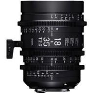 Adorama Sigma 18-35mm T2 Cine High-Speed Zoom Lens, Imperial, Canon EF 210966