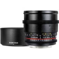 Adorama Samyang 85mm T/1.5 Cine Aspherical Lens for Micro 4/3 Mount SYCV85M-MFT