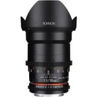 Adorama Rokinon 35mm T1.5 Cine VDSLR Wide-Angle Lens for Micro Four Thirds Mount DS35M-MFT