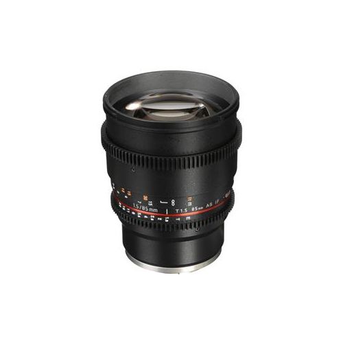  Adorama Rokinon 85mm t/1.5 Cine Aspherical Lens for Sony E-Mount CV85M-NEX