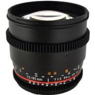 Rokinon 85mm t/1.5 Aspherical Cine Lens for Canon CV85M-C - Adorama