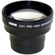 Adorama Sunpak 2x Tele Converter Lens fits 37mm Threads, with Pouch. #CAL1040 CAL-1040KITCC