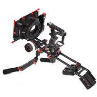 Adorama CAME-TV Sony A7S Rig with Hand Grip Mattebox Follow Focus Kit CAME-A7S+FF01+ABS44+UG25+