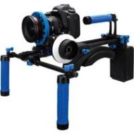 Adorama Redrock Micro DSLR Field Cinema Deluxe Bundle (microFollowFocus, Blue) 18-066-0001