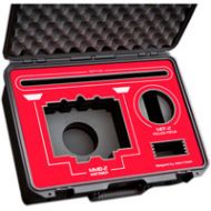 Adorama Jason Cases Protective Case for MMB-2 Mattebox/MFF-2 Follow Focus, Red Overlay ARMMB2MFF2RE