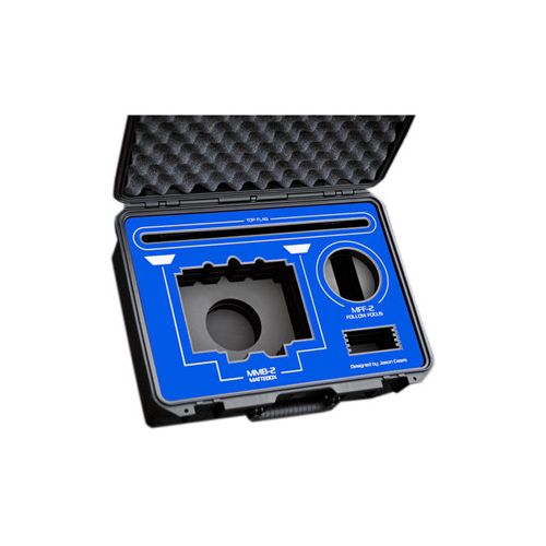  Adorama Jason Cases Protective Case for MMB-2 Mattebox/MFF-2 Follow Focus, Blue Overlay ARMMB2MFF2BU