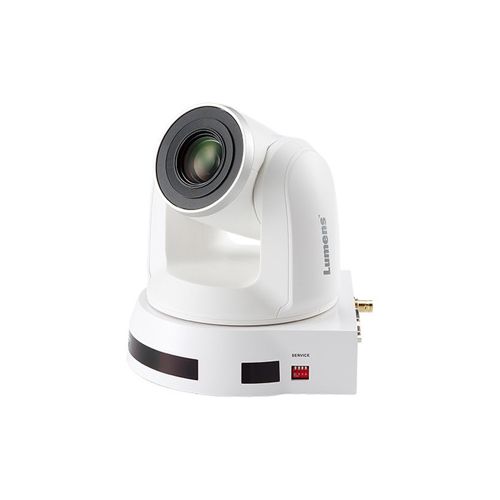  Adorama Lumens VC-A70H 9MP 4K UHD HDMI/HDBase T PTZ Camera, 12x Optical Zoom, White VC-A70HW