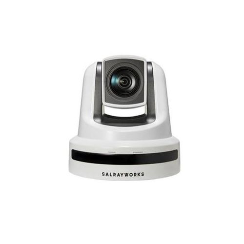  Adorama Salrayworks K-M20G 1080p 1/2.8 Exmor R CMOS PTZ Camera, Genlock, White SRW-K-M20G-W