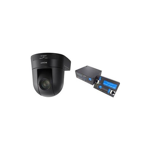  Adorama Sony SRG-300SE IP Streaming PTZ Camera with RC5-SRG EZ-2-Connect Kit, Black SRG-300SE/PAC5