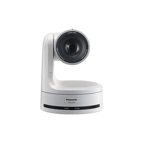  Adorama Panasonic AW-HE130W 720p Full HD Integrated Pan/Tilt/Zoom PTZ Camera, White AW-HE130W