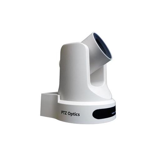  Adorama PTZOptics 2MP Full HD Indoor PTZ Camera, 20x Optical Zoom, 3G-SDI, White PT20X-SDI-WH-G2