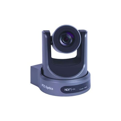  Adorama PTZOptics 30x Optical Zoom Broadcast & Conference Camera, NDI HX, Gray PT30X-NDI-GY