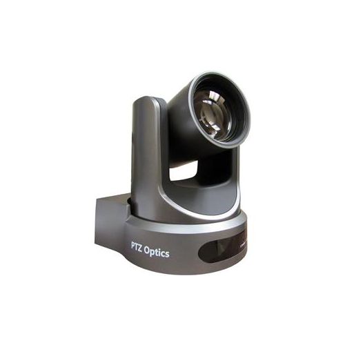  Adorama PTZOptics 2MP Full HD Indoor PTZ Camera, 12x Optical Zoom, USB 3.0, Gray PT12X-USB-GY-G2