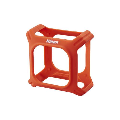  Adorama Nikon CF-AA1 Silicone Jacket for KeyMission 360 Action Camera, Orange 25936