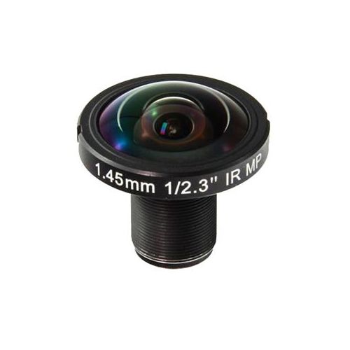  Adorama Back-Bone 1/2.3 1.45mm f2.2 10MP M12 Fisheye Lens BBM12145IR