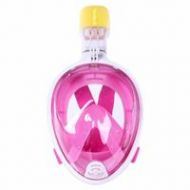 Adorama Freewell Full Face Easy Snorkeling Mask with GoPro Mount, Small/Medium, Pink FW-BREATH-V1S-PK