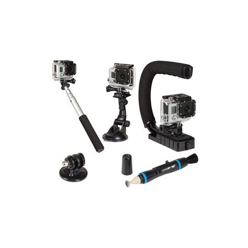  Sunpak Deluxe Action Camera Accessory Kit ACTION-5-2 - Adorama