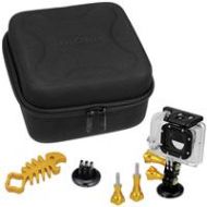 Adorama Fotodiox GoTough CamCase Double Kit for 2x GoPro Cameras, Gold GT-KITX2-GOLD
